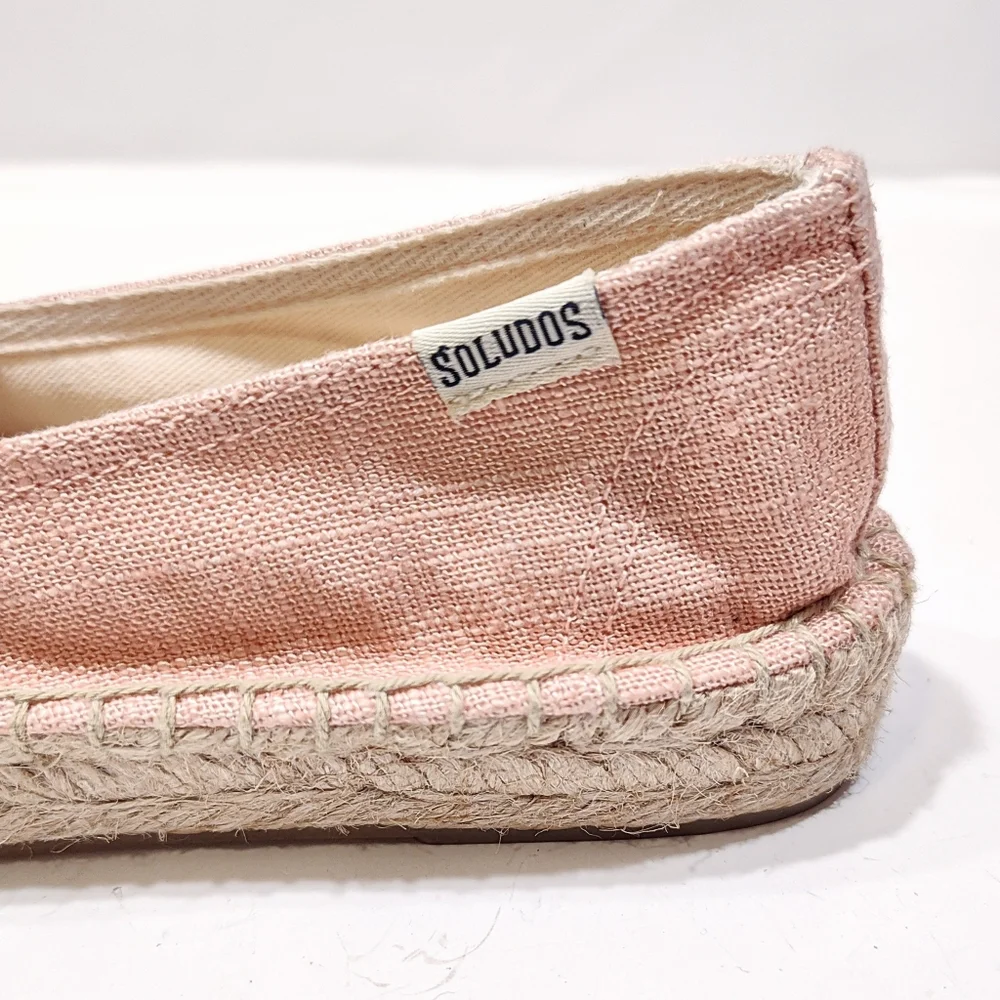 Soludos Pink 'ciao bella' Espadrilles